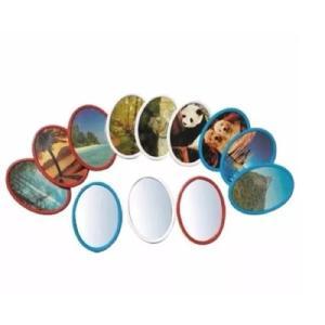 Espelho de bolso oval